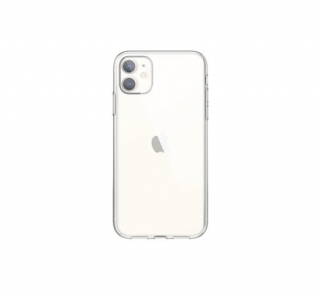 Uniq Glase Apple iPhone 11, szilikon tok, átlátszó