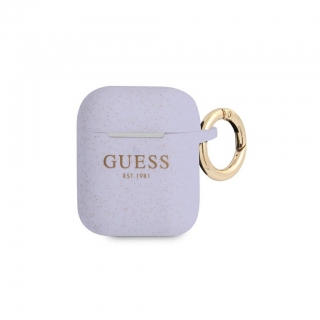 Guess AirPods szilikontok lila színben
