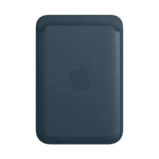 MagSafe-rögzítésű iPhone-bőrtárca – balti kék