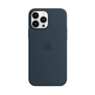 MagSafe-rögzítésű iPhone 13 Pro-szilikontok – mély indigókék