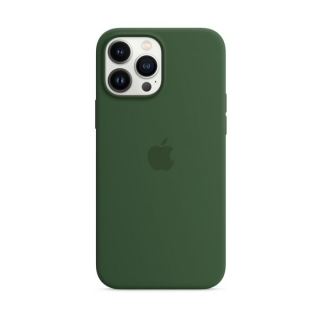 MagSafe-rögzítésű iPhone 13 Pro-szilikontok – rétzöld