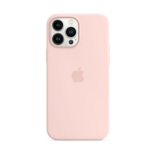 MagSafe-rögzítésű iPhone 13 Pro Max-szilikontok – krétarózsaszín