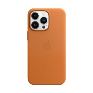 MagSafe-rögzítésű iPhone 13 Pro Max-bőrtok - aranybarna