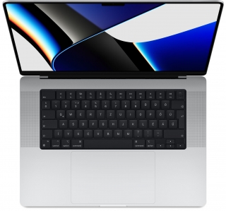 Apple MacBook Pro 16" (2021) 516GB SSD, ezüst színű