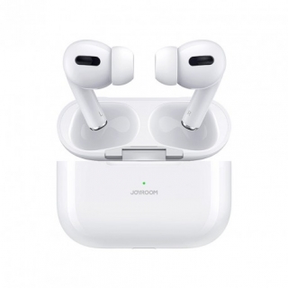 Joyroom JR-T03S Pro Bluetooth fülhallgató fehér színben