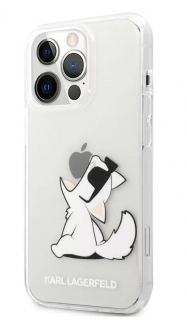  Karl Lagerfeld & Choupette tok Apple Iphone 13 Pro készülékhez átlátszó színben