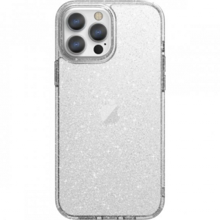 UNIQ LifePro Xtreme Tinsel csillogó tok - iPhone 13 Pro Max - átlátszó