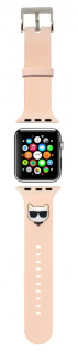 Choupette Apple Watch szíj 38 / 40 / 41 mm rózsaszín színben 