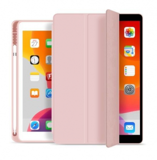 Tech-Protect Pencil iPad 10,2" (2021/2020/2019) oldalra nyíló tok - rózsaszín