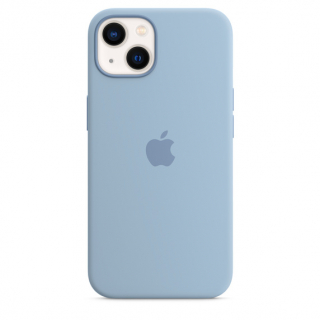 MagSafe-rögzítésű iPhone 13 Mini-szilikontok – ködkék
