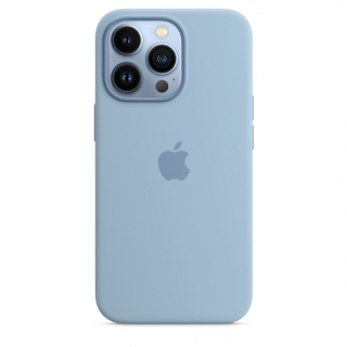 MagSafe-rögzítésű iPhone 13 Pro-szilikontok – ködkék