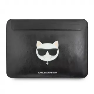Karl Lagerfeld & Choupette 16" laptop táska fekete színben