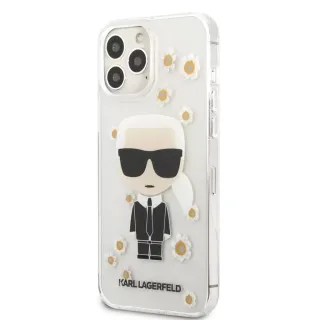 Karl Lagerfeld tok iPhone 13 Pro Max készülékre átlátszó virágos