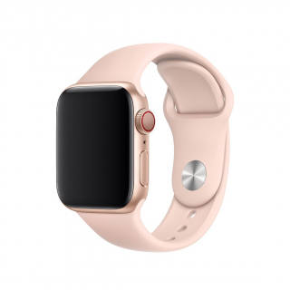 Apple Watch 38 / 40 / 41 mm óraszíj púder rózsaszín színben