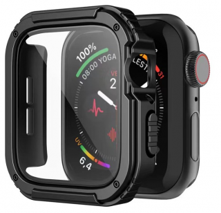 Apple Watch 41mm LITO S+ ARMOR üveg előlap fekete színben