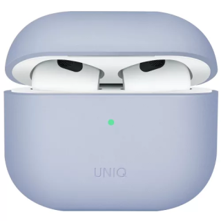 UNIQ Lino Hybrid Liquid AirPods 3 tok kék színben