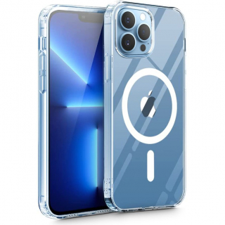 Tech-Protect Magmat Magsafe iPhone 13 Pro Max átlátszó tok