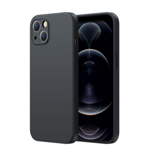 Prémium minőségű alap árkategóriás MagSafe tok iPhone 13 Pro Max fekete