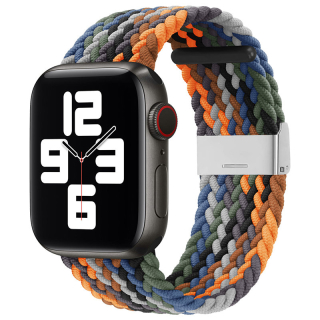 Apple Watch 7/6 / SE / 5/4/3/2 (49/45/44/42 mm) Fabric szövet óraszíj d6