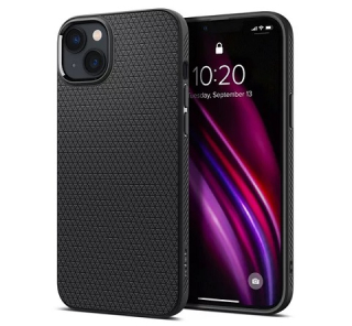 SPIGEN LIQUID AIR APPLE IPHONE 14 PRO MATTE BLACK TOK, FEKETE