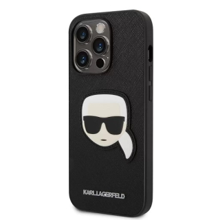 Karl Lagerfeld tok fekete (KLHCP14XSAPKHK) Apple iPhone 14 Pro Max készülékhez