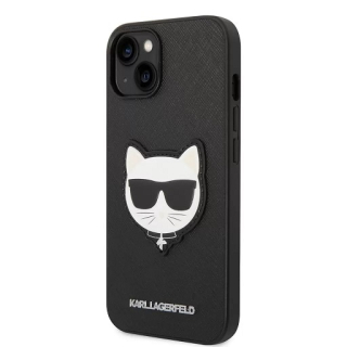 Karl Lagerfeld tok fekete (KLHCP14MSAPCHK) Apple iPhone 14 Plus készülékhez