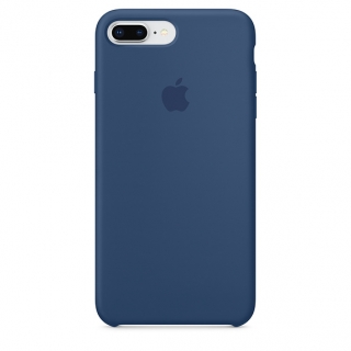 iPhone 8 Plus/7 Plus gyári szilikon tok –  kobalt kék színben