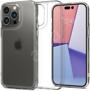 SPIGEN QUARTZ HYBRID APPLE IPHONE 14 PRO MATTE CLEAR TOK, MATT-ÁTLÁTSZÓ