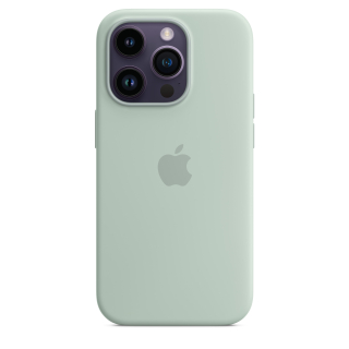 MagSafe-rögzítésű iPhone 14 Pro-szilikontok – kövirózsa