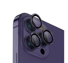 Uniq Optix iPhone 14/14 Plus kamera védő üvegfólia lila színben