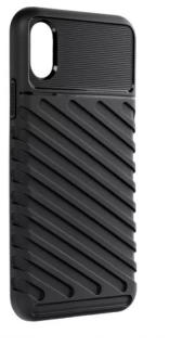 Forcell Thunder iPhone X/Xs tok fekete színben
