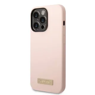 Guess MagSafe tok pink (GUHMP14LSBPLP) Apple iPhone 14 Pro készülékhez
