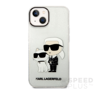 KARL LAGERFELD LIQUID GLITTER KARL AND CHOUPETTE NFT HÁTLAP TOK APPLE IPHONE 14,