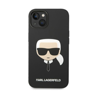 Karl Lagerfeld iPhone 14 Plus szilikontok fekete színben