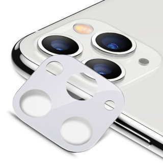 iPhone 11 színes kameralencse védő teli fehér