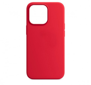 Phoner Apple IPhone 13 Pro Max szilikon tok, piros