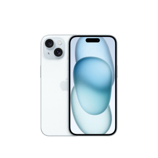 Apple iPhone 15 Plus 128GB kártyafüggetlen mobilkészülék kék színben