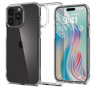 Spigen Ultra Hybrid Apple iPhone 15 Pro Max tok, átlátszó