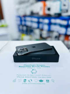 Használt Apple iPhone 13 Pro 128GB kártyafüggetlen mobiltelefon grafit színben