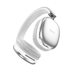 Hoco W35 vezeték nélküli fejhallgató, ezüst színben