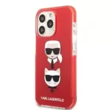 Karl Lagerfeld & Choupette tok iPhone 13 Pro Max készülékre piros