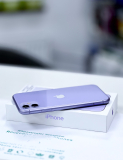 Használt Apple iPhone 11 128GB kártyafüggetlen mobiltelefon lila színben 