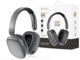 Devia EarBass Pro2 ANC Bluetooth fejhallgató szürke színben