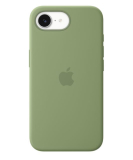 iPhone 17 e gyári szilikon tok világos mohazöld színben