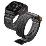 Spigen Athlex Air 2 Apple Watch 8/9/10/11/SE/Ultra (44/45/46/49mm) fekete-szürke színben 