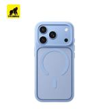 Apple iPhone 17 Pro /18 Pro TG Frosted Anti-Drop Magsafe Hátlap - Világoskék