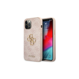 Guess 4G logós tok iPhone 12 Pro Max készülékre pink