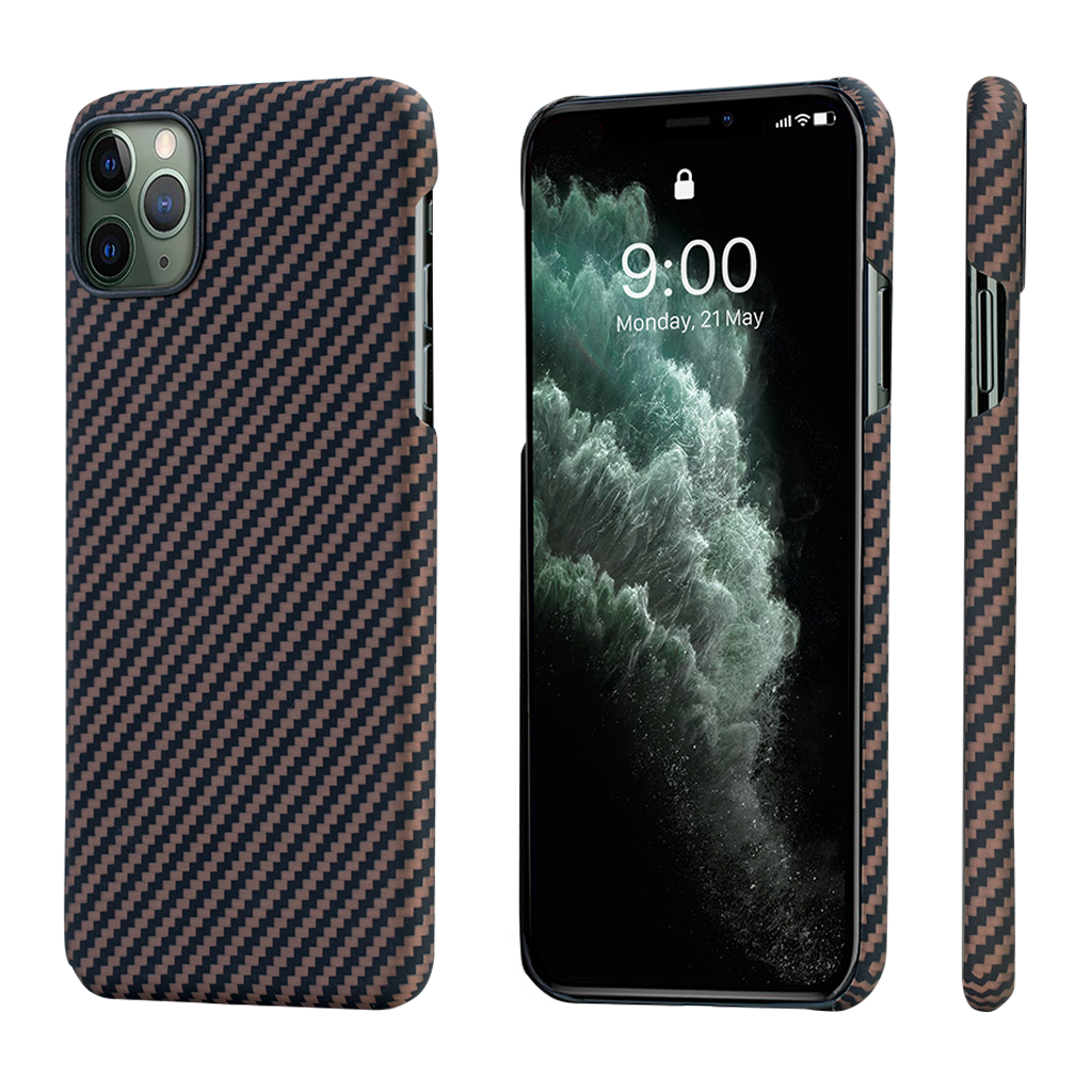 Pitaka tok Black / Rose Gold Twill (KI1106) Apple iPhone 11 Pro készülékhez