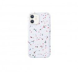 Uniq Terrazzo Apple iPhone 12 mini, műanyag tok, fehér