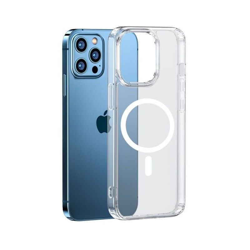 Joyroom márkájú tok iPhone 11 Pro MagSafe átlátszó